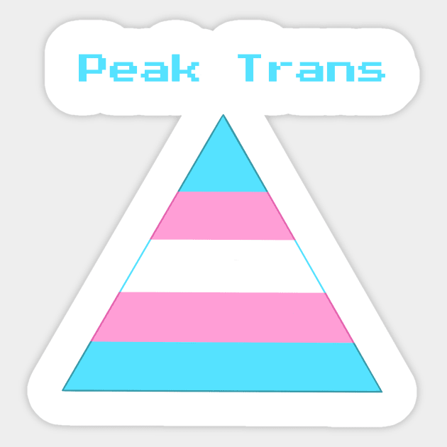 Peak Trans Sticker by FindChaos